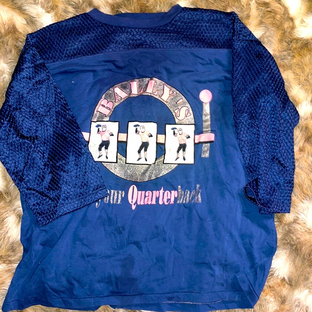 VINTAGE RARE BALLY’SCASINO FOOTBALL VINTAGE JERSEY